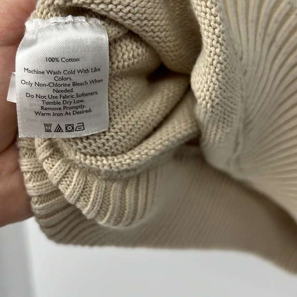 Eddie Bauer men’s medium thick knit sweater - Picture 6 of 7